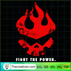 Fight The Power SVG Cut File for Cricut & Silhouette