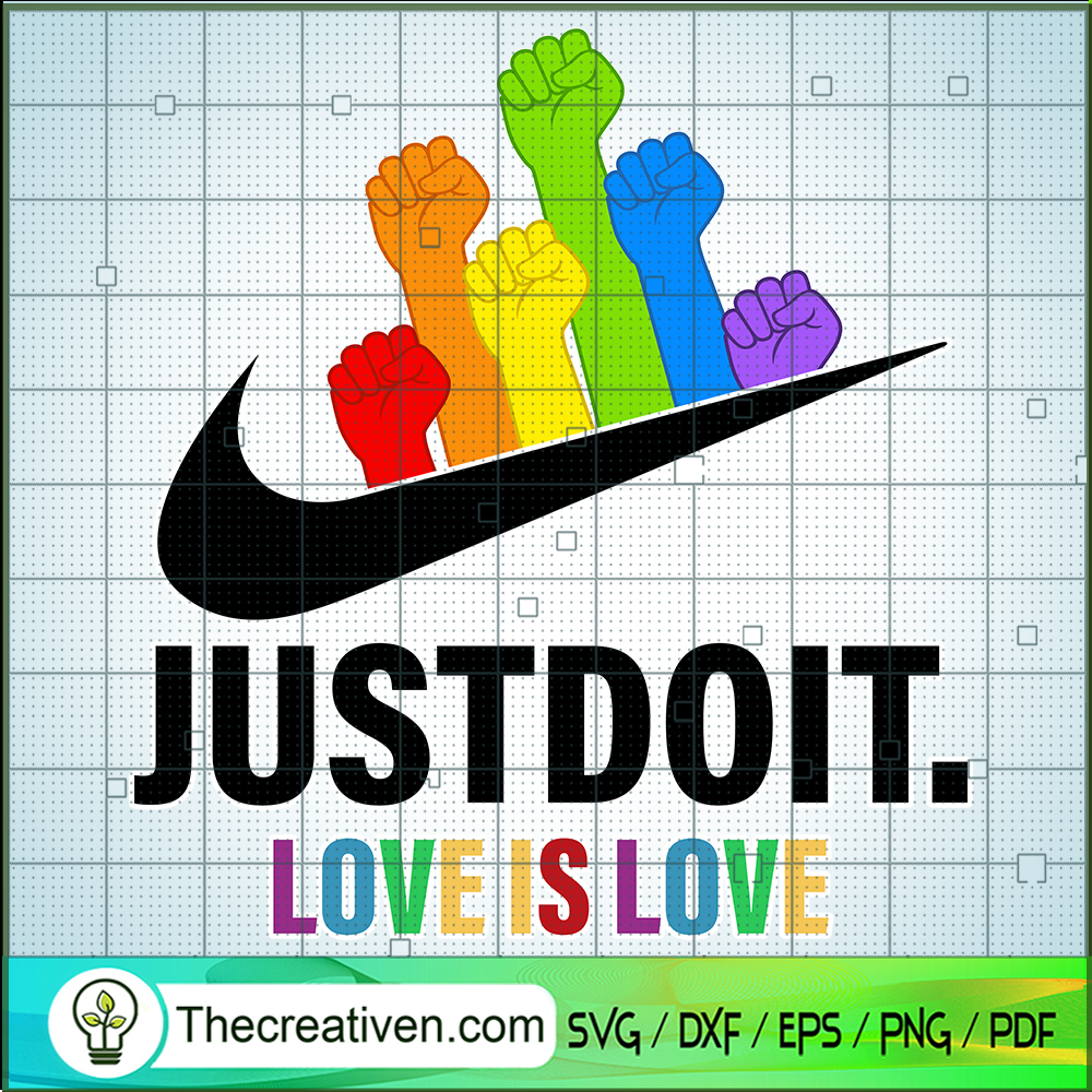Rainbow Nike Just Do It Love Is Love SVG, LGBT Nike SVG, Nike Logo SVG 1 Rainbow Nike Just Do It Love Is Love SVG, LGBT Nike SVG, Nike Logo SVG