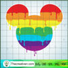 Rainbow LGBT Mickey Mouse SVG, Mickey Colorful SVG, LGBT SVG 2 Rainbow LGBT Mickey Mouse copy