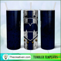 C.F Monterrey Grunge Full Tumbler Wrap Tumbler Wrap – Digital Download
