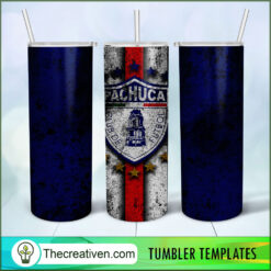 C.F Pachuca Grunge Full Tumbler Wrap Tumbler Wrap – Digital Download