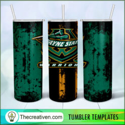 Wayne State Full Tumbler Wrap Tumbler Wrap – Digital Download