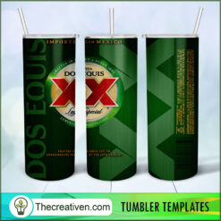 Dos Equis Full Tumbler Wrap Tumbler Wrap – Digital Download