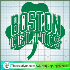 Boston Celitics SVG, Boston Celtics Clover SVG, Clover SVG