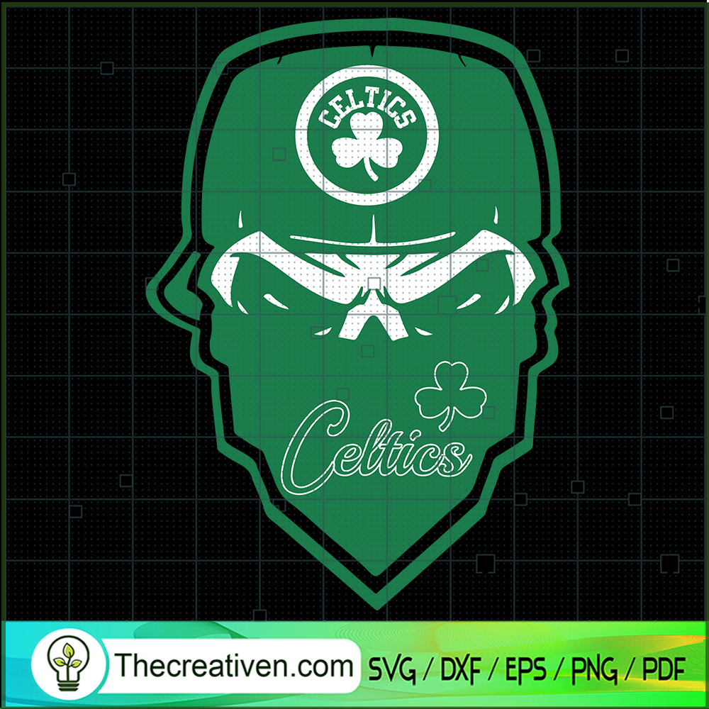 Boston Celtics Skull SVG, Skull SVG, Celtics SVG 1 Boston Celtics Skull SVG, Skull SVG, Celtics SVG