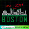 Boston Pro Basketball Team S SVG Cut File for Cricut 2 Boston Pro Basketball Team Skyline Names copy