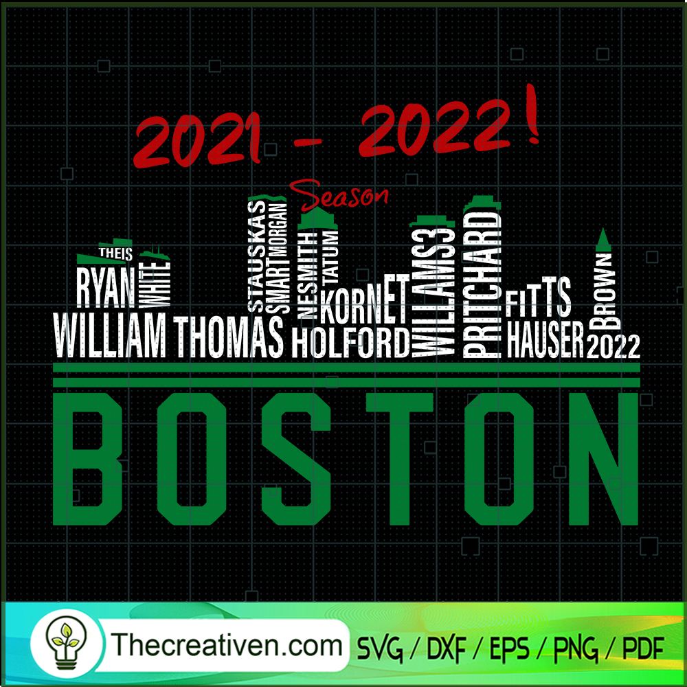 Boston Pro Basketball Team S SVG Cut File for Cricut 1 Boston Pro Basketball Team S SVG Cut File for Cricut