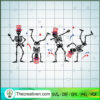 Dancing Skeleton 4th Of July SVG, Skeleton SVG, 4th Of July SVG 2 Dancing skeleton 4th of July copy