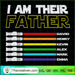 Iam Thier Father SVG Cut File for Cricut & Silhouette Design 102397
