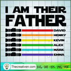 Iam Thier Father SVG Cut File for Cricut & Silhouette Design 102398