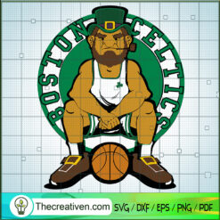 Leprechaun Boston Celtics SVG, Boston Celtics SVG, Basketball SVG
