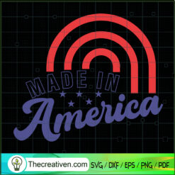 Made In American SVG, American SVG, Star SVG
