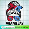 Messy Bun Tennessee Titans SVG, Tennessee Titans SVG, Game Day SVG