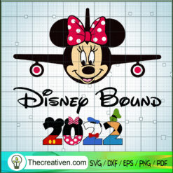 Minnie Disney Bound 2022 SVG, Minnie Disney SVG, Disney SVG