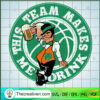 This Team Makes Me Drink SVG, Basketball SVG, Drinks Beer SVG