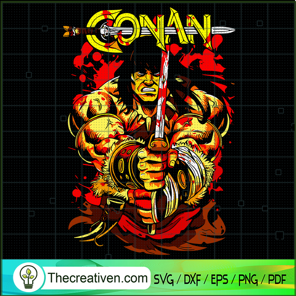 Warrior Barbarian SVG, Conan SVG, Barbarian SVG 1 Warrior Barbarian SVG, Conan SVG, Barbarian SVG