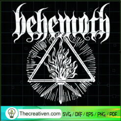 Behemoth Logo SVG, Behemoth SVG, Horror SVG