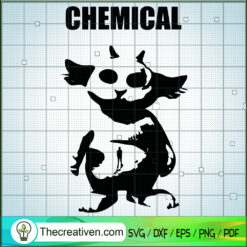 Chemical Demon SVG, Chemical SVG, Horror SVG