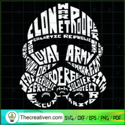 Stormtrooper Head SVG, Star Wars SVG, Quotes Star War SVG