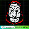 Dali Mask La Casa De Papel SVG, Money Heist SVG, La Casa De Papel SVG