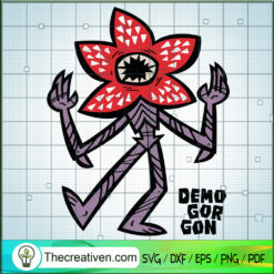 Demogorgon SVG, Stranger Things SVG, The Demogorgon SVG