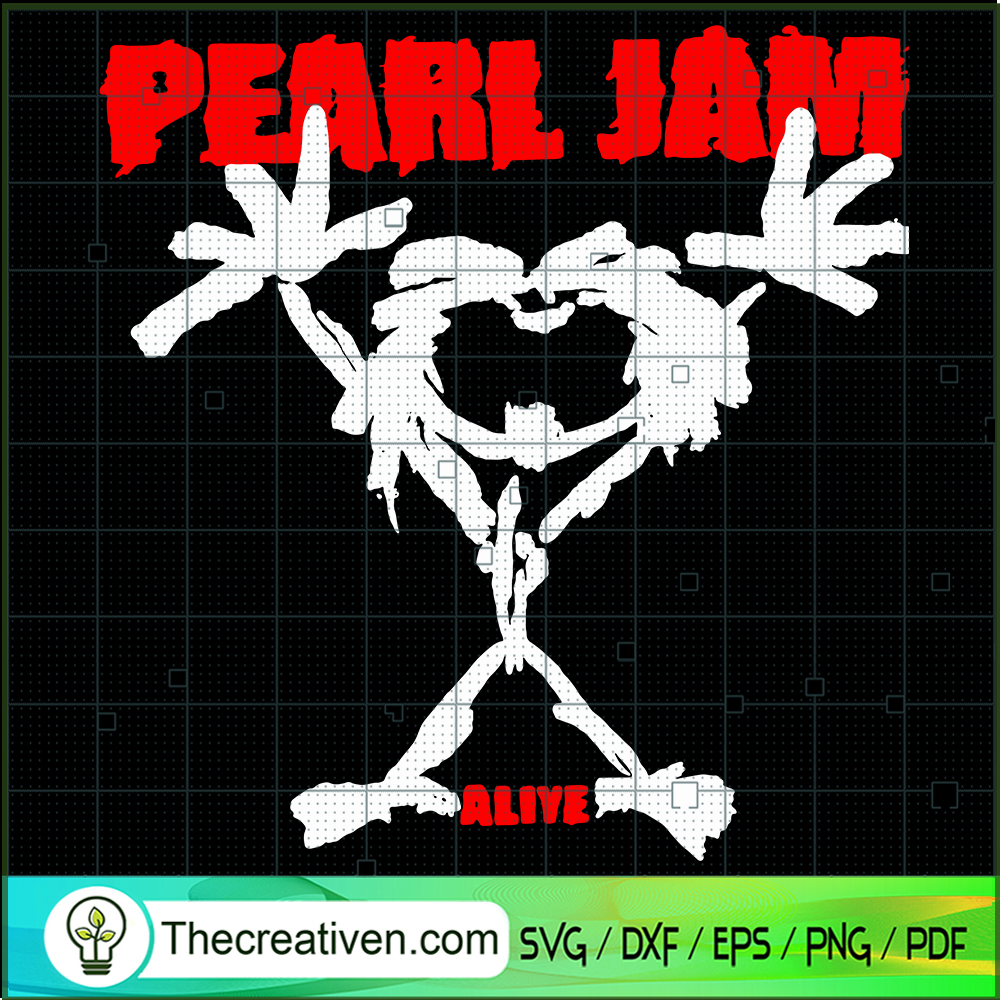 Pearl Jam Alive SVG, Pearl Jam Logo SVG, Pearl Jam Stickman SVG 1 Pearl Jam Alive SVG, Pearl Jam Logo SVG, Pearl Jam Stickman SVG