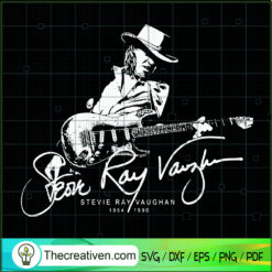 Stevie Ray Vaughan SVG, Singer SVG, American Musician SVG
