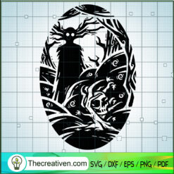 The Beast SVG, Scary SVG, Halloween SVG