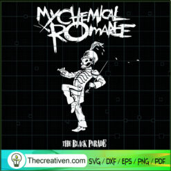 My Chemical Romance SVG, The Black Parade SVG, American Rock Band SVG