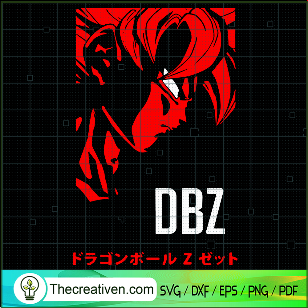 Goku DBZ SVG, Goku SVG, Dragon Ball Z SVG 1 Goku DBZ SVG, Goku SVG, Dragon Ball Z SVG