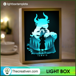 Yamato Light Box, Tokyo Paper Cut, 3D Cut Light Box