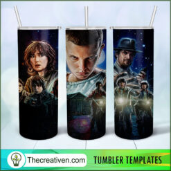 Stranger Things Movie Poster F Tumbler Wrap Download