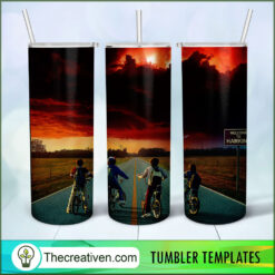 Ride Bicycle Poster Stranger T Tumbler Wrap Download