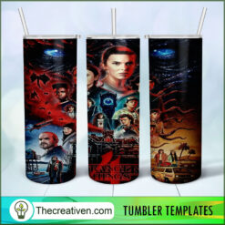 Stranger Things Season 4 Full Tumbler Wrap Download