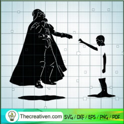 Darth Vader Vs Eleven SVG Cut File for Cricut & Silhouette