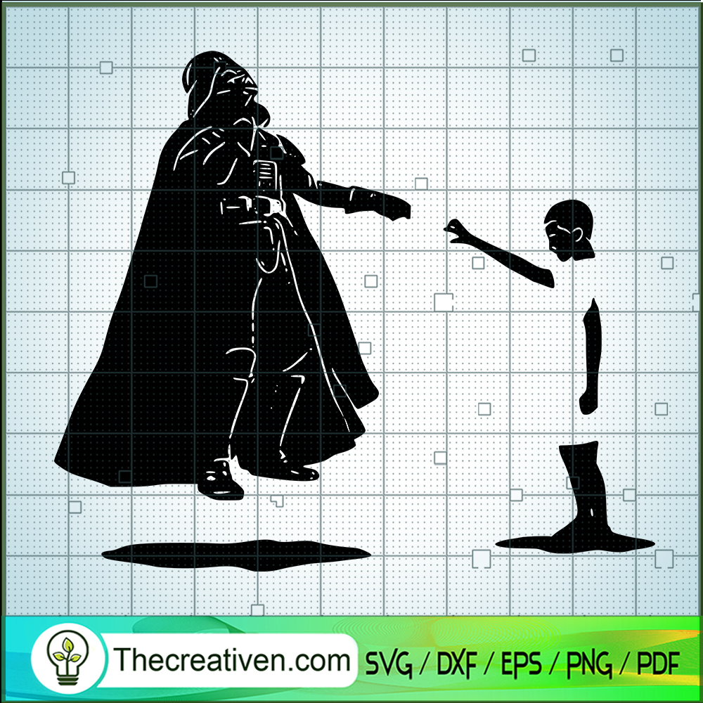 Darth Vader Vs Eleven SVG Cut File for Cricut & Silhouette 1 Darth Vader Vs Eleven SVG Cut File for Cricut & Silhouette