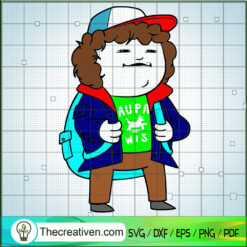 Cute Chibi Dustin SVG, Dustin Henderson SVG, Stranger Things SVG