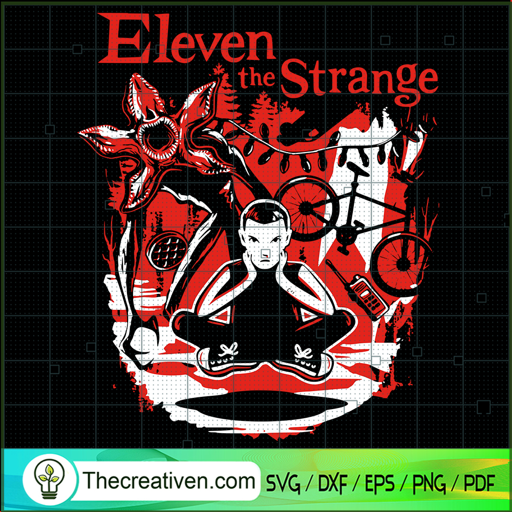 Eleven The Strange SVG, Eleven SVG, Stranger Things SVG 1 Eleven The Strange SVG, Eleven SVG, Stranger Things SVG