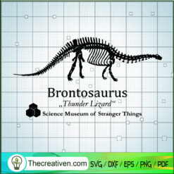 Brontosaurus SVG Cut File for Cricut & Silhouette