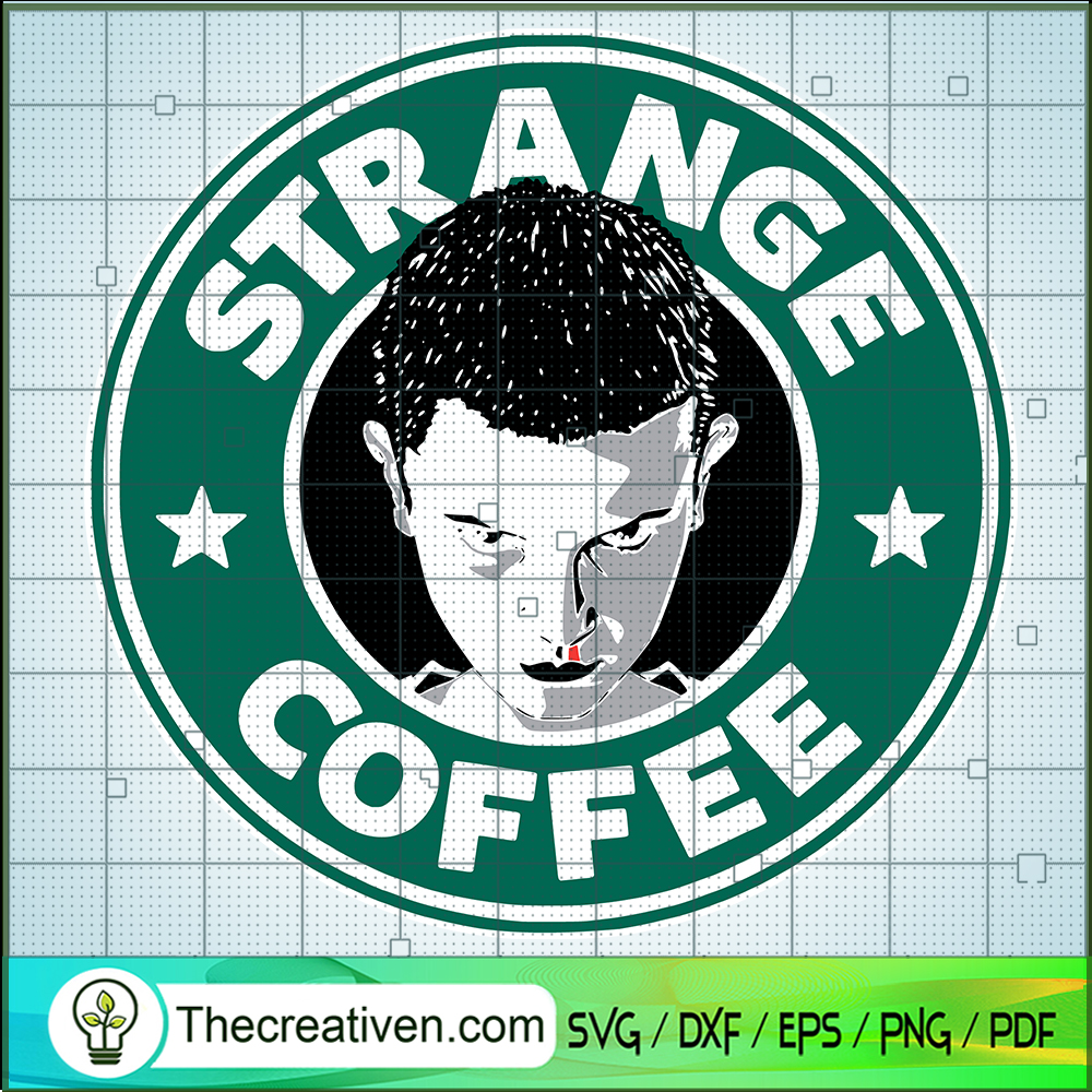 Strange Coffee SVG, Eleven Coffee SVG, Stranger Things SVG 1 Strange Coffee SVG, Eleven Coffee SVG, Stranger Things SVG