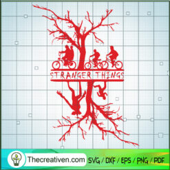 Characters And Monster SVG, Stranger Things SVG, Strange Movive SVG