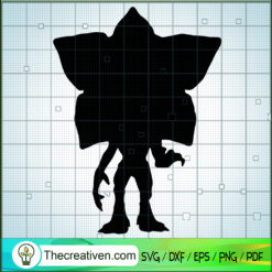 The Demogorgon Head SVG, Monster SVG, Stranger Things SVG