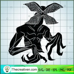 Scary The Demogorgon SVG, Stranger Things Monster SVG, Movie SVG