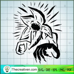The Demogorgon Angry SVG, Monster SVG, Stranger Things SVG