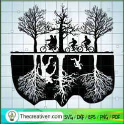 Stranger Things Bicycles Tre SVG Cut File for Cricut
