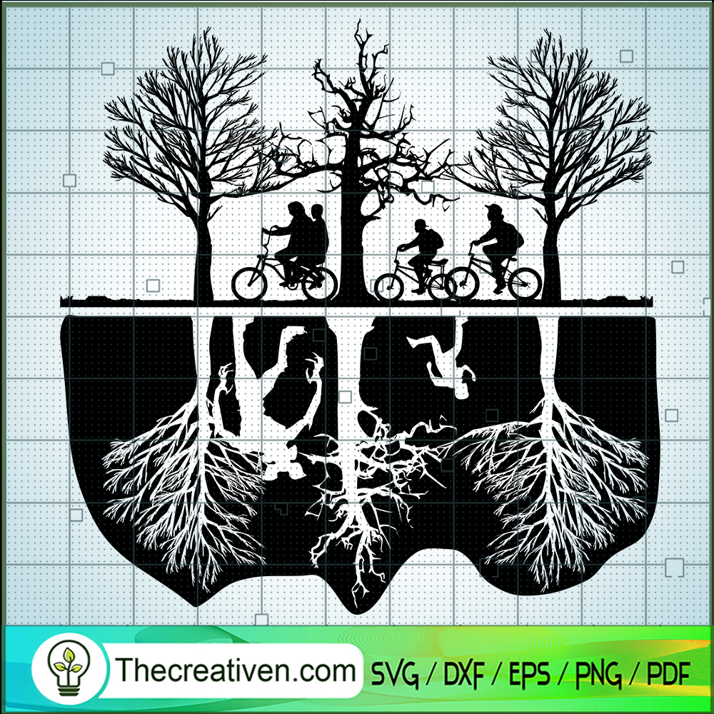 Stranger Things Bicycles Tre SVG Cut File for Cricut 1 Stranger Things Bicycles Tre SVG Cut File for Cricut