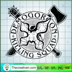 Demogorgon Killing Squad SVG, Stranger Things SVG, Monster SVG