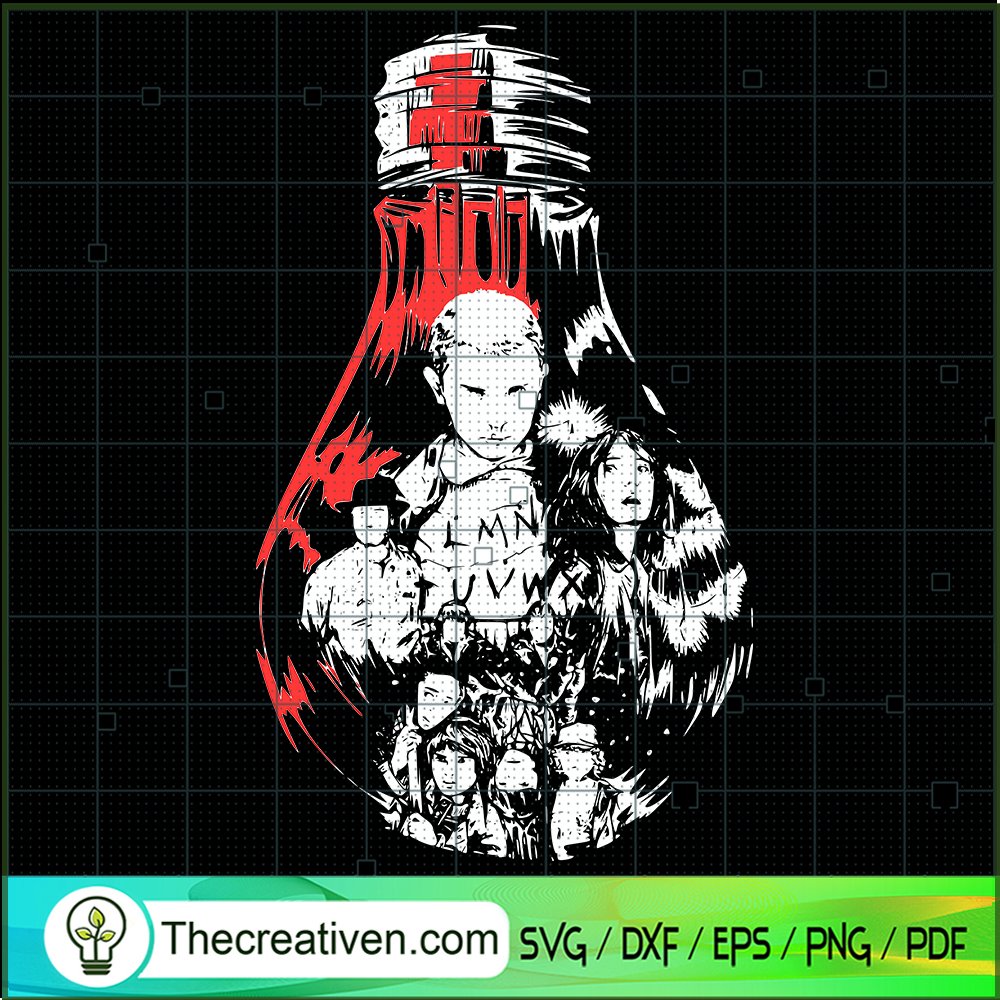 Stranger Things In Lightbulb SVG Cut File for Cricut 1 Stranger Things In Lightbulb SVG Cut File for Cricut