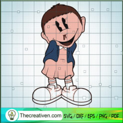 Chibi Eleven SVG, Stranger Things SVG, Funny SVG