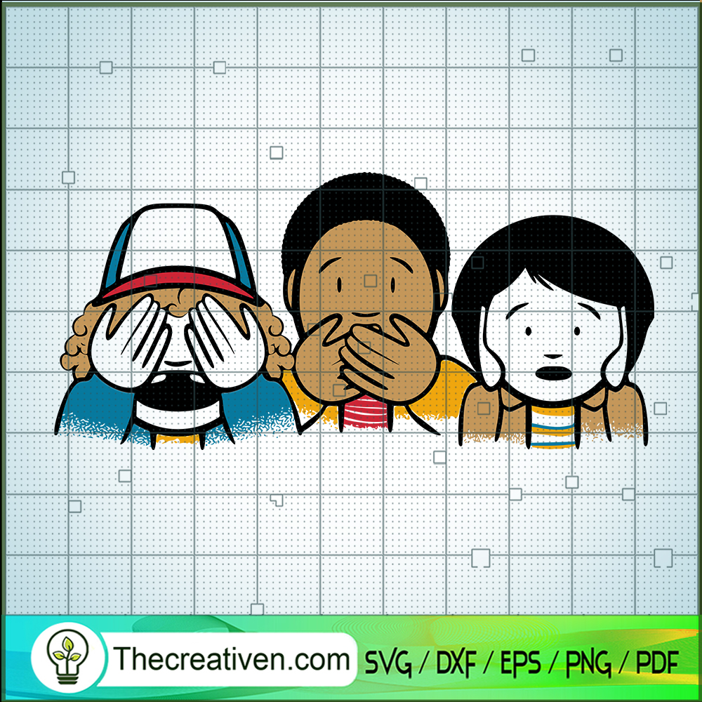 Funny Chibi Characters SVG Cut File for Cricut & Silhouette 1 Funny Chibi Characters SVG Cut File for Cricut & Silhouette